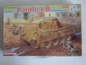 DRAGON 1/35 6428 PANTHER D WITH ZIMMERIT